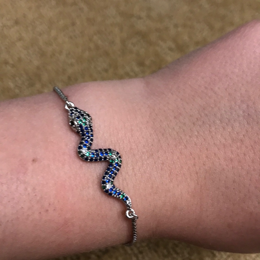 Blue Snake Bracelet - T Swift Reputation fans?